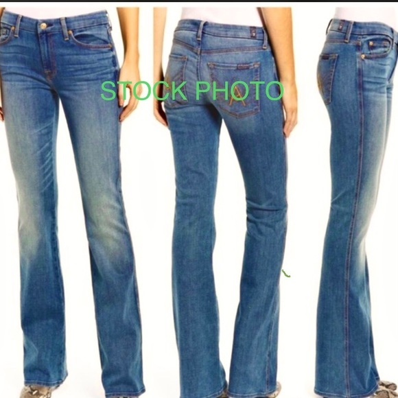 7 For All Mankind Denim - Seven For All Mankind Boot Cut Denim A Pocket NEW Perfect condition!